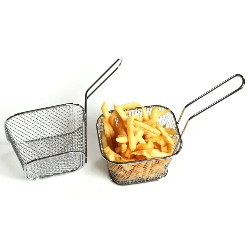 Kitchen Portable Tools Mini Potato Chips Basket Fryer - Problems Solved