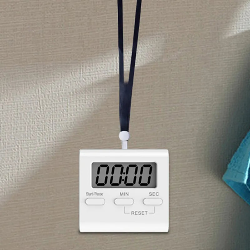 Magnetic Kitchen Gadget Digital Kitchen Timer - LCD Manual - Problems Solved