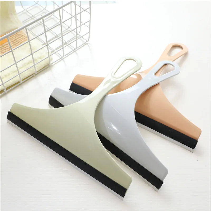 Glass Cleaning Tools Bathroom Mirror Squeegee Car Glass Scraper Cleaning Squeegee Wiper Windshield Silicone  Auto Washing Tool - Problems Solved