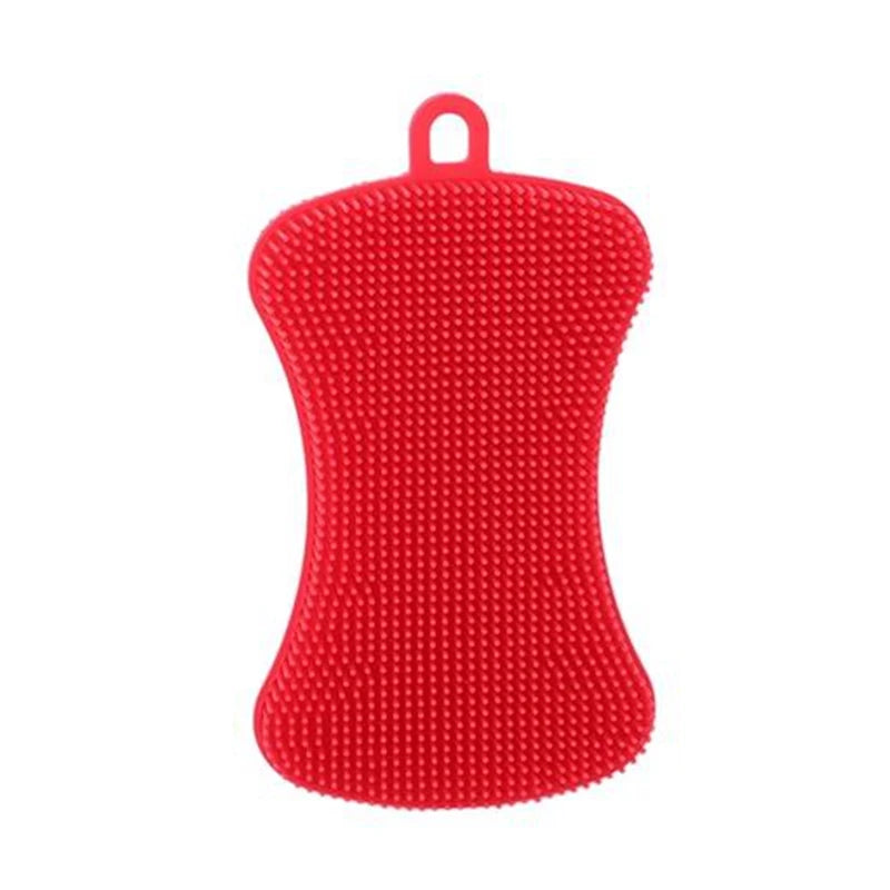 4PCS Kitchen Silicone Sponge Dish Washing Scrubber - Problems Solved