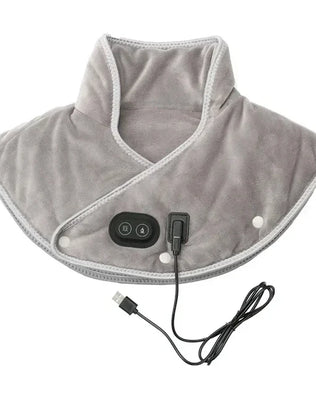 Electric Heating Shoulder Neck Pad Soft Comfortable Thermal Compress Cervical Shawl USB Heated Back Warm Wrap Tool Relief Fatigu - Problems Solved