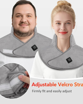 Electric Heating Shoulder Neck Pad USB Heated Back Wrap 3 Heat Level Soft Hot Compress Back Shawl Neck Shoulder Fast Heated Pad - Problems Solved