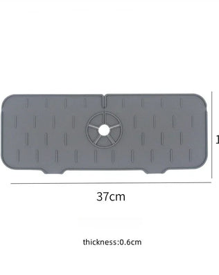 Kitchen Gadgets Silicone Faucet Absorbent Pad Shelf Sink Splash - Problems Solved