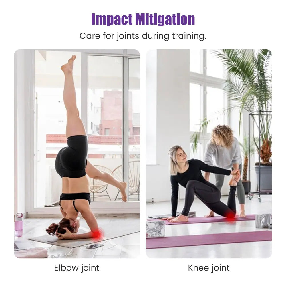 Comfortable Yoga Knee Pads Exercise Fitness Accessories Pilates Yoga Sports for Protect Joint Knee Ankle Elbow Hand Yoga Mat - Problems Solved