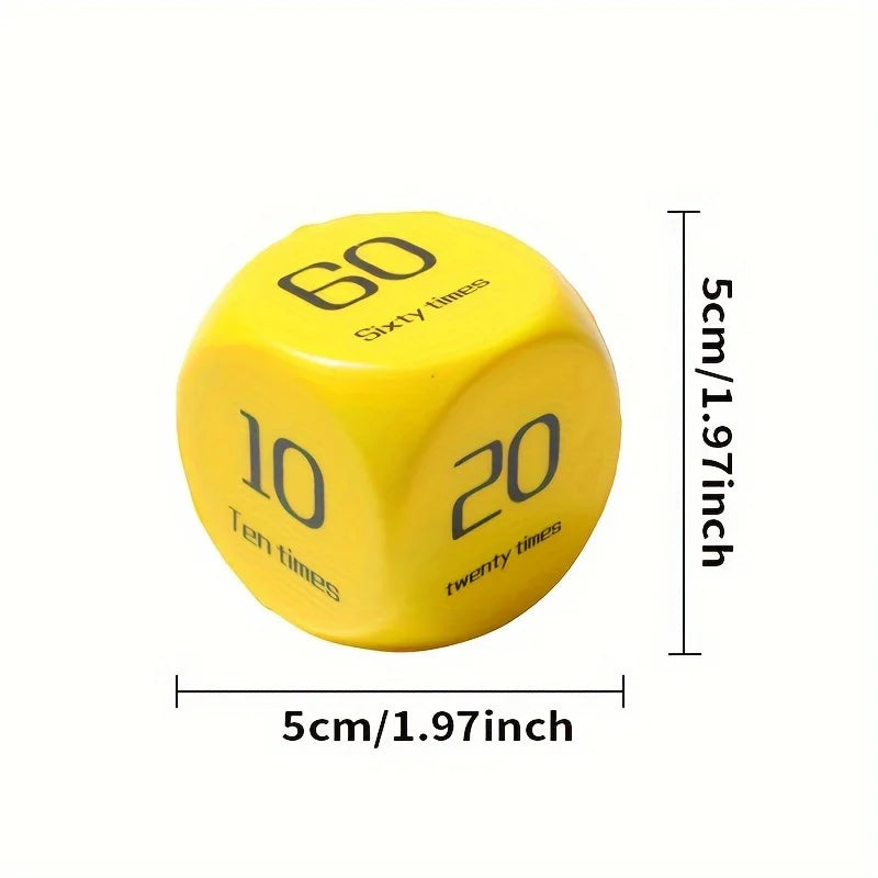 2 PC Fitness Dice Sports Dice (6 sides)-Games for group fitness and exercise classes - Problems Solved
