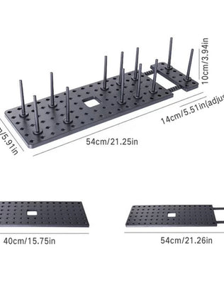 Kitchen Organizer Dish Drying Rack Telescopic Plate Bowl Stand - Problems Solved