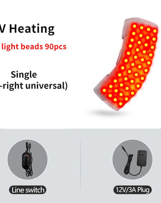 Red Light Therapy Heated Elbow Sleeve | Relieves Joint & Arm Pain, Arthritis | Heating & Massage Function Relieve Arm Numbnes - Problems Solved