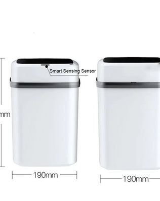 Kitchen Trash Bin 13L Bathroom Touch Trash Can In The Toilet - Problems Solved