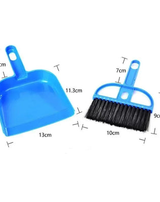 Mini Desktop Sweep Cleaning Brush Small Broom Dustpan Set Shovel Garbage and Sweep The Ingenious Combination Daily Gadgets - Problems Solved