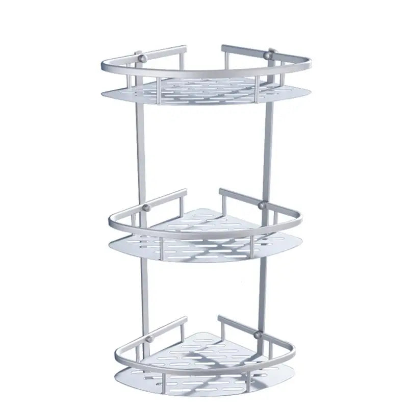 Bathroom Corner Shelf Shower Shelves Dusche Eckregal Bad Wall Badregal Storage Organizer Floating Ablage Bohren - Problems Solved
