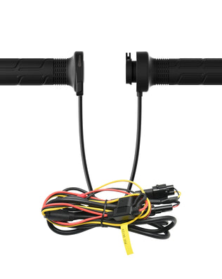 1 Pair 12V 22mm Motorcycle Hand Heated Grips 5-Gear Temperature Adjustable Electric Heating Handle Universal Motorcycle Hot Grip - Problems Solved