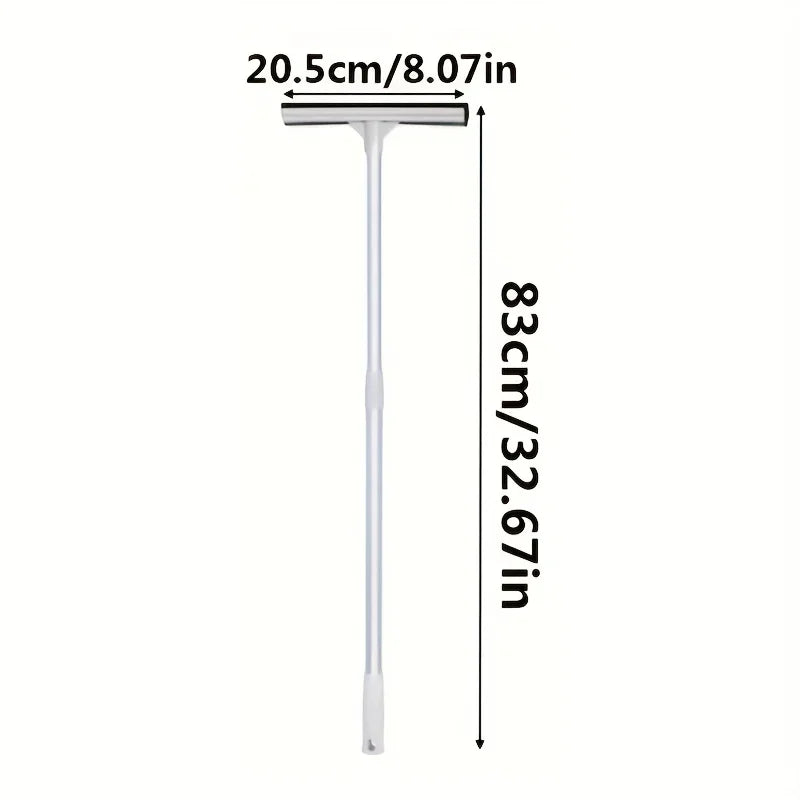 1PC Squeegee Window Cleaner 2 in 1 Retractable Pole Cleaning - Problems Solved