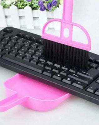 Mini Desktop Sweep Cleaning Brush Small Broom Dustpan Set Shovel Garbage and Sweep The Ingenious Combination Daily Gadgets - Problems Solved