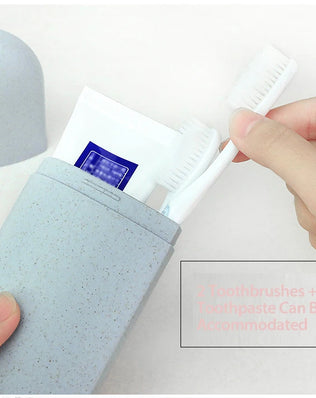 Bathroom Organizer for Toothbrush, Electric Toothbrush Holder, Portable Cosmetic Capsule Travel Case Organiser - Problems Solved