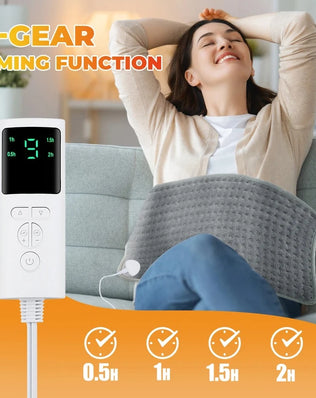 Menstrual Cramps Waist Back Pain Relief Winter Heater 60*30CM Electric Heating Pad Heating Blanket with thermostat Hot Pad for - Problems Solved
