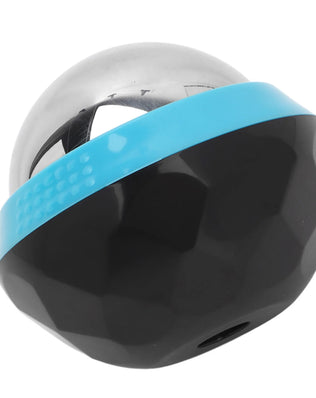 Cold Massage Roller Ball Handheld Heat Relief Stainless Steel Rolling Ice Ball for Shoulder Blue Black Ice Ball Massager - Problems Solved