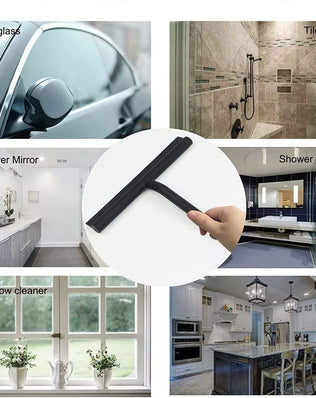 Bathroom Shower Squeegee Household Glass Wiper Window - Problems Solved
