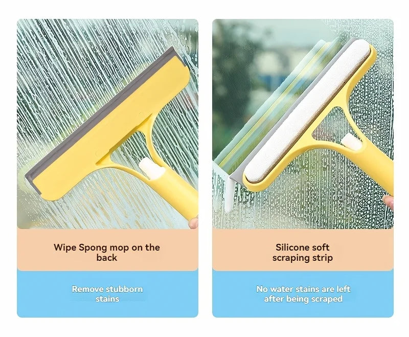 3-in-1 Glass Cleaning Tool for Home Bathroom Mirror - Problems Solved
