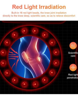 3 Gear Temperature Adjustment Smart Knee LED Display Massager Hot Compress for Shoulders Elbows Knee Gift For Parents Or Elders - Problems Solved