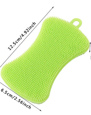 4PCS Kitchen Silicone Sponge Dish Washing Scrubber - Problems Solved