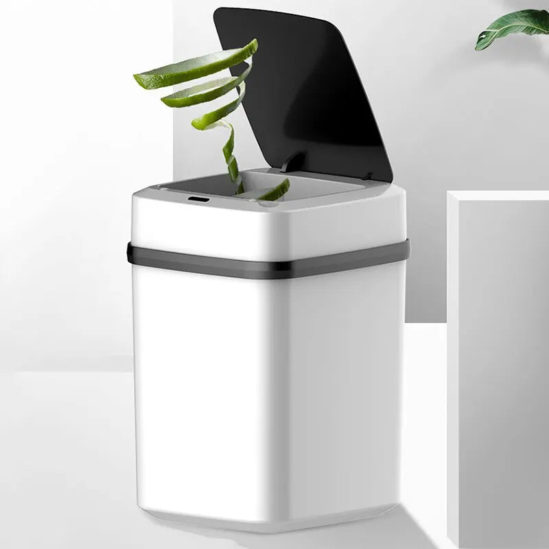 Kitchen Trash Bin 13L Bathroom Touch Trash Can In The Toilet - Problems Solved