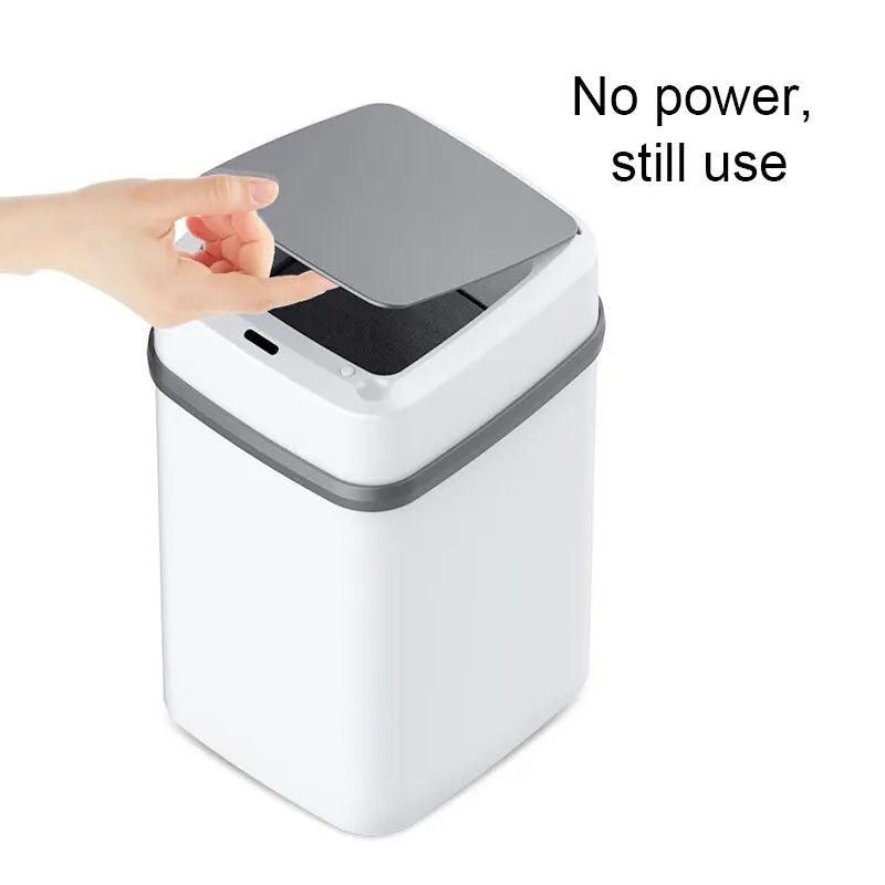 Kitchen Trash Bin 13L Bathroom Touch Trash Can In The Toilet - Problems Solved