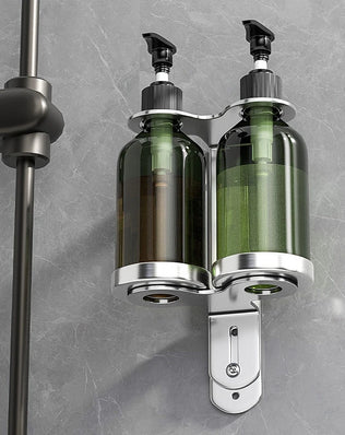 Bathroom Storage Rack Bathroom Soap Dispenser Highly Functional - Problems Solved