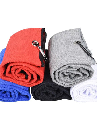 Cleaning Towel Golf Accessories Golf Towel and Brush Head Groove Cleaner Set Golf Double-sided Cleaning Brush Golf Cleaning Set - Problems Solved