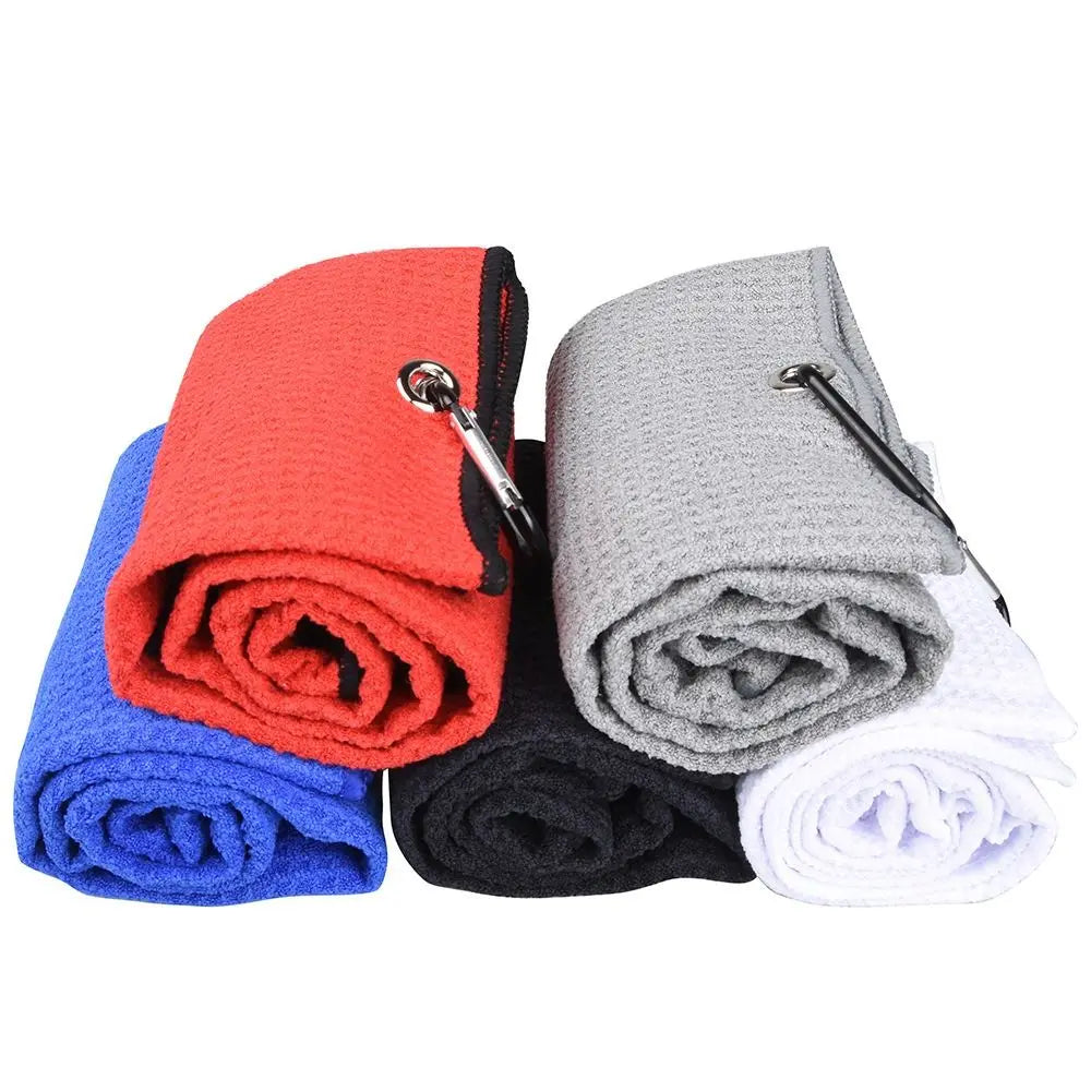 Cleaning Towel Golf Accessories Golf Towel and Brush Head Groove Cleaner Set Golf Double-sided Cleaning Brush Golf Cleaning Set - Problems Solved