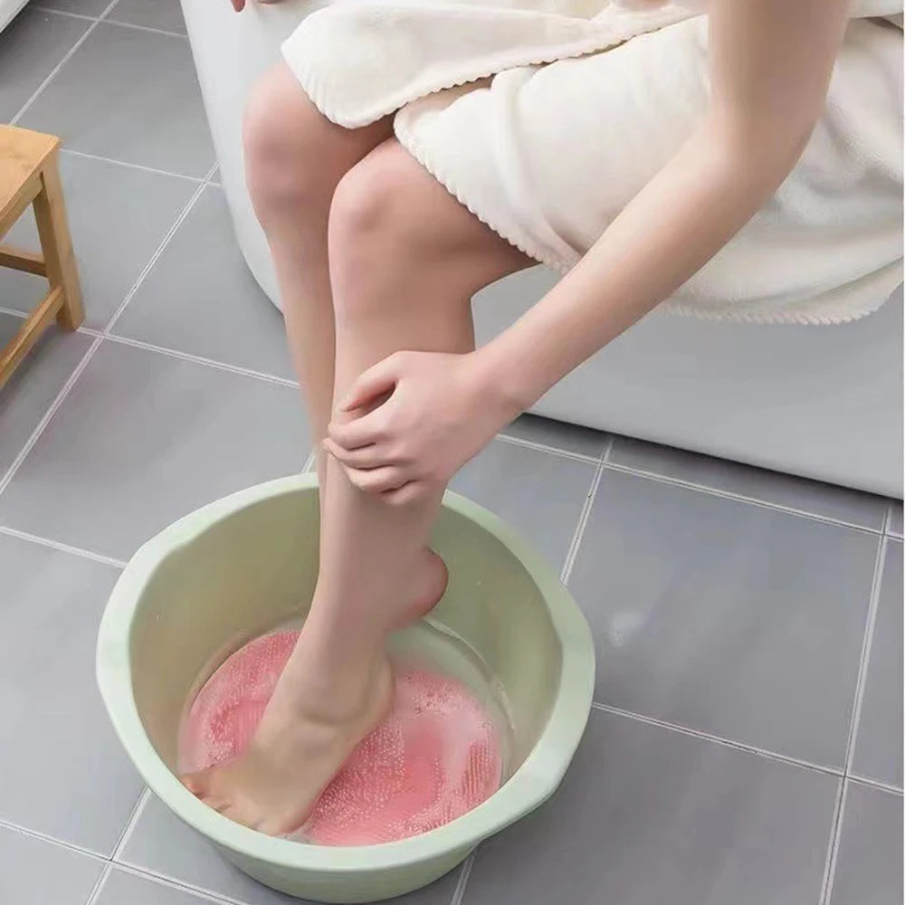 Bathroom Shower Anti Slip Mat, Circular Massage Foot Mat, Back - Problems Solved
