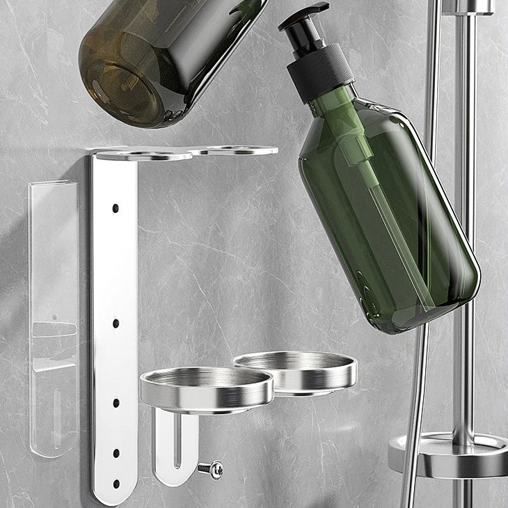Bathroom Storage Rack Bathroom Soap Dispenser Highly Functional - Problems Solved