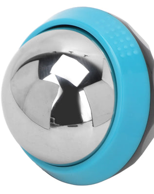 Cold Massage Roller Ball Handheld Heat Relief Stainless Steel Rolling Ice Ball for Shoulder Blue Black Ice Ball Massager - Problems Solved