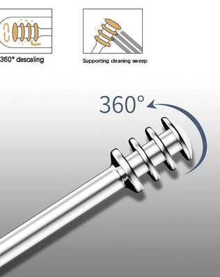 Ear Cleaner 6Pcs/Set Earpick Ear Wax Remover Ear Spoon Curette - Problems Solved
