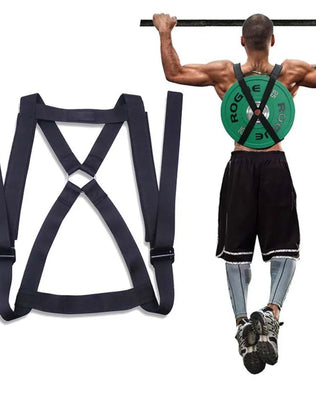 Home Weight Training Weighted Vest Strap - Barbell Plates for Pull-ups Plank Push-ups Portable Fitness Gear - Problems Solved